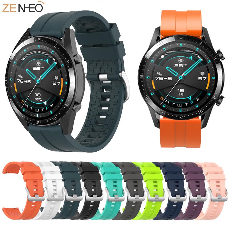 Silicone Watch Band 22Mm - Original Silicone 22mm Watch Band for
