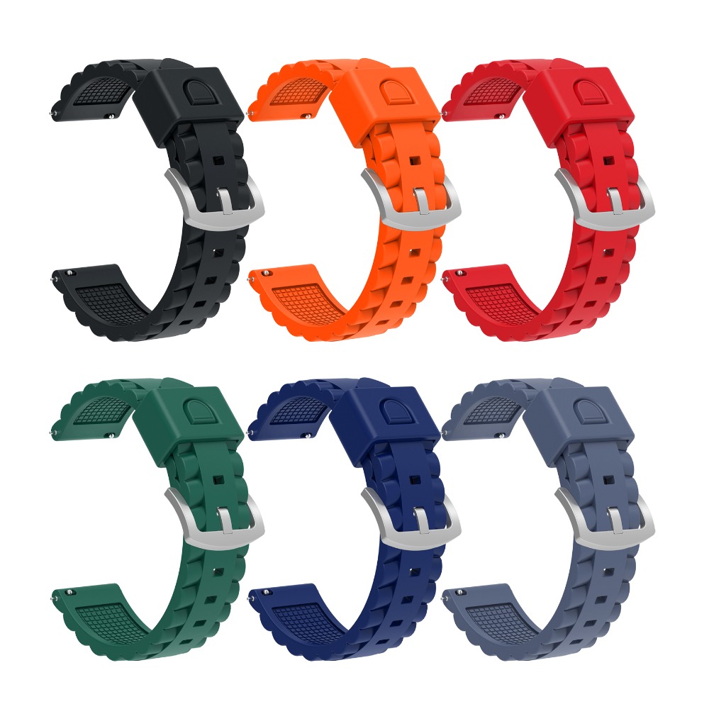 Soft Silicone Strap For 20mm 2 - огляд і ціна Silicone Watch Band 22Mm