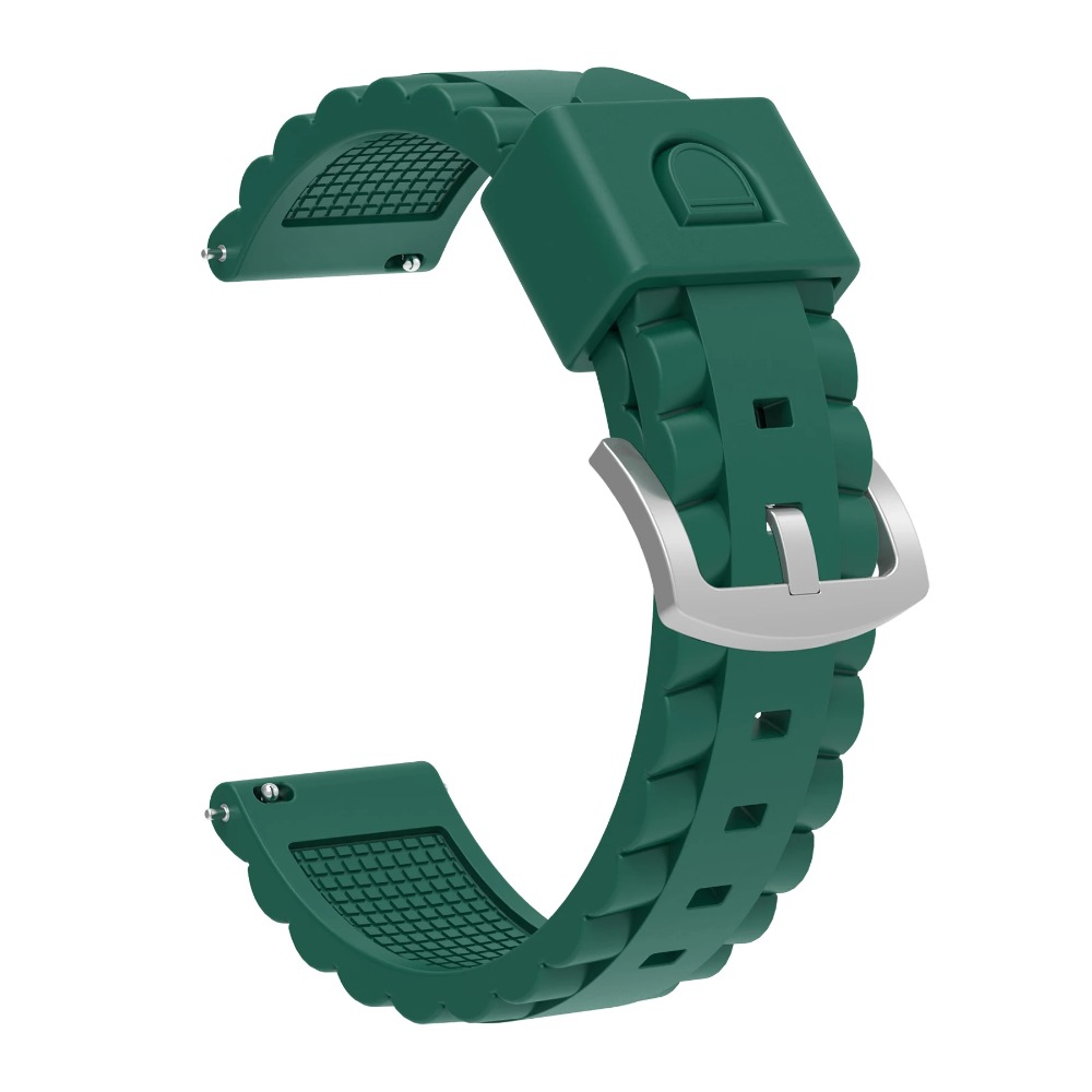 Soft Silicone Strap For 20mm 2 - огляд і ціна Silicone Watch Band 22Mm