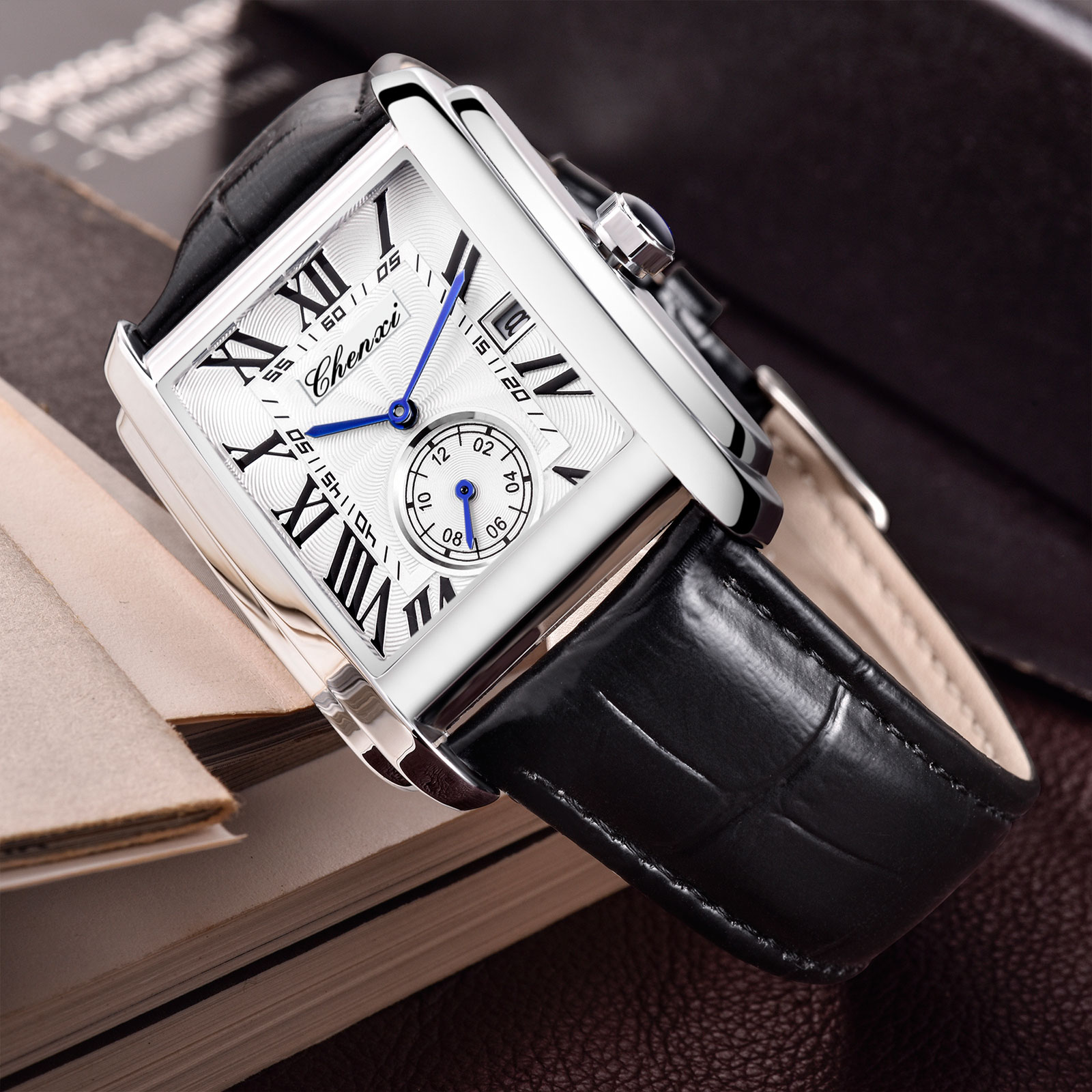 Chenxi 8216 New Fashion Boy Cl - огляд і ціна Leather Watch Band Men