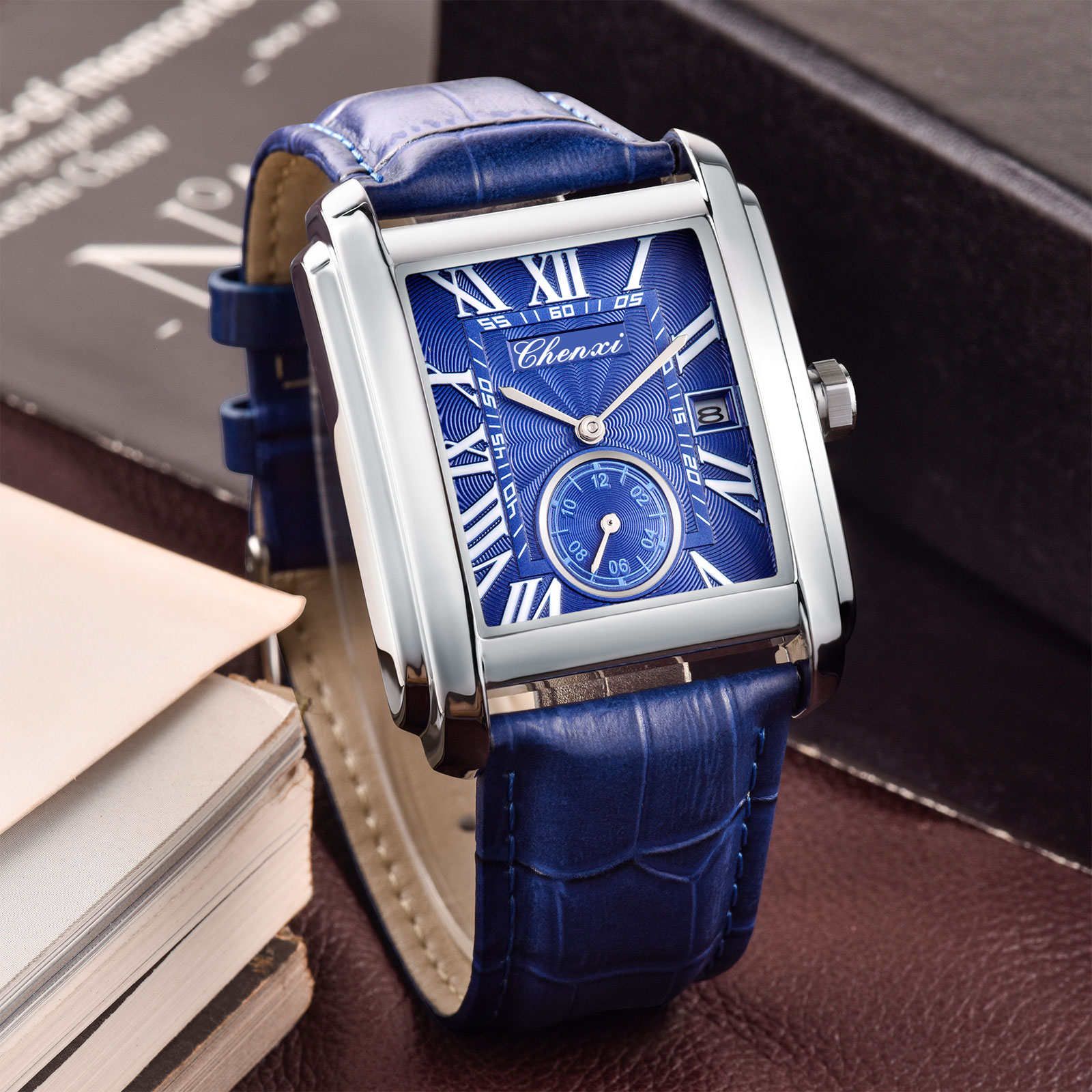 Chenxi 8216 New Fashion Boy Cl - огляд і ціна Leather Watch Band Men