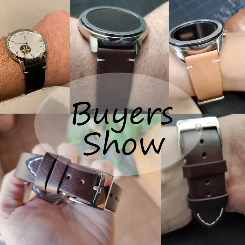 Leather Watchband Strap 18mm 2 - огляд і ціна Leather Strap Quick Release