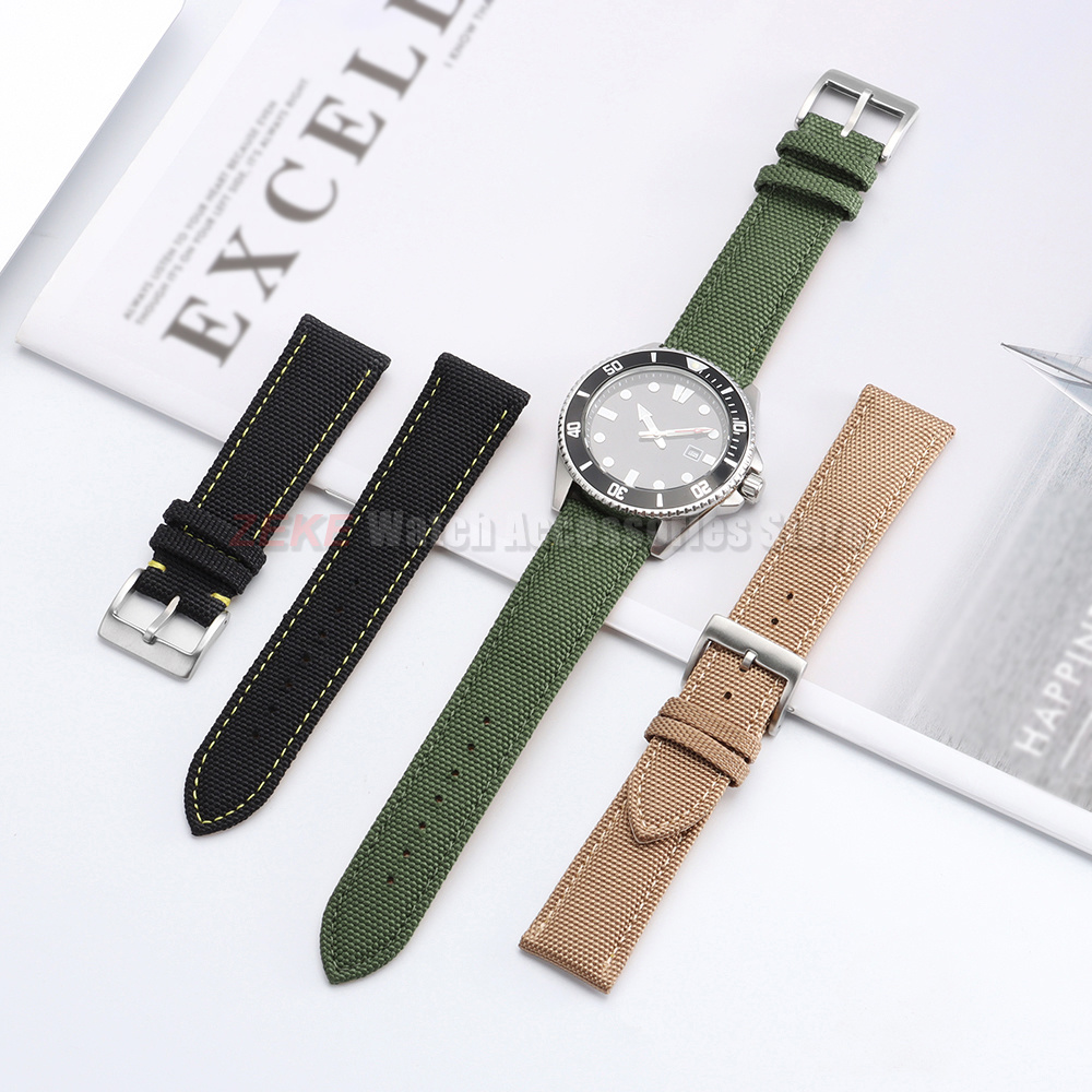 Waterproof Sailcloth Watch Ban - огляд і ціна Leather Strap Quick Release