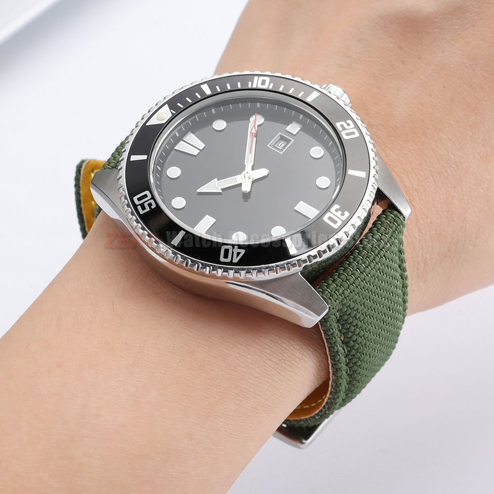 Waterproof Sailcloth Watch Ban - огляд і ціна Leather Strap Quick Release