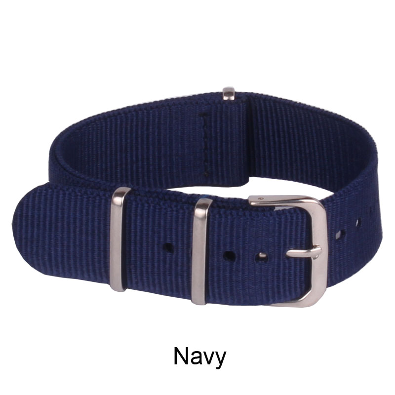 18/20/22/24mm Cambos Stripes S - огляд і ціна Canvas Strap Watch