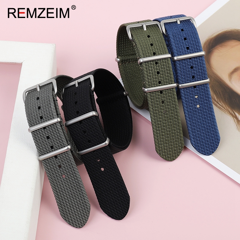 New Ribbed Nylon Watch Strap 1 - огляд і ціна Nato Strap Nylon