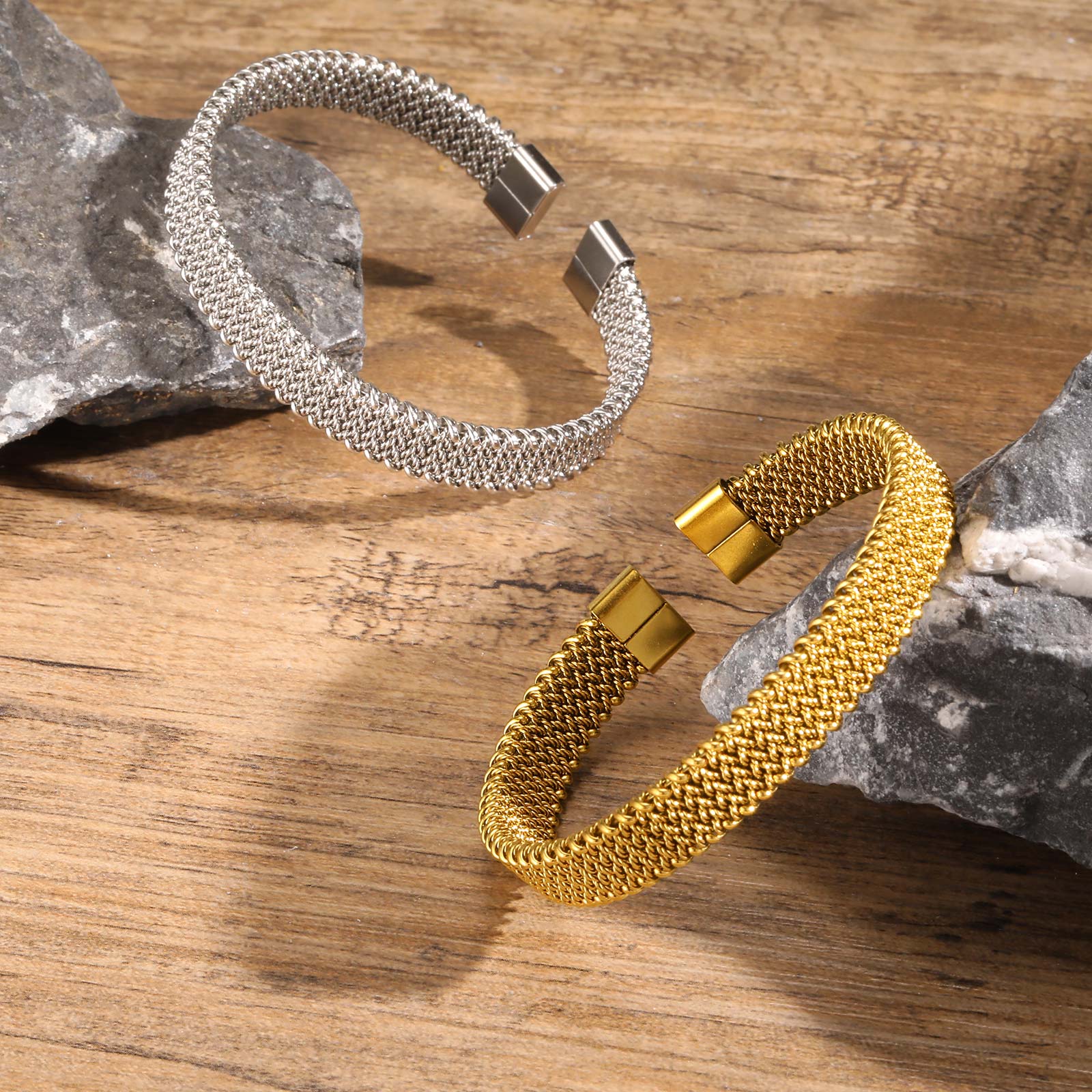 10mm Braided Stretch Strap Ope - огляд і ціна Mesh Strap Metal