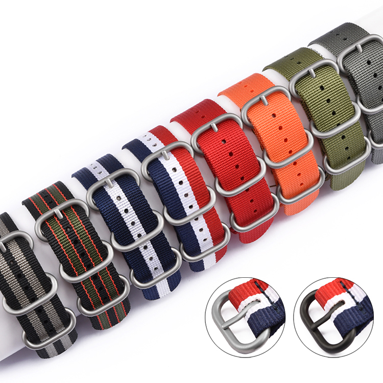 Woven Nylon Strap 20mm 22mm St - огляд і ціна Nato Strap Nylon