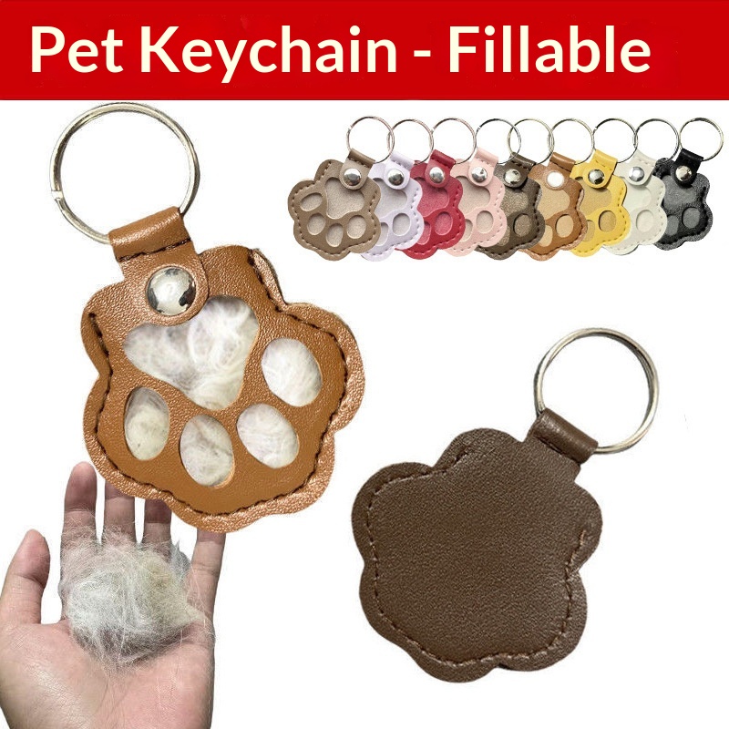 Dog Hair Collector Keychain Le - огляд і ціна Leather Strap Quick Release