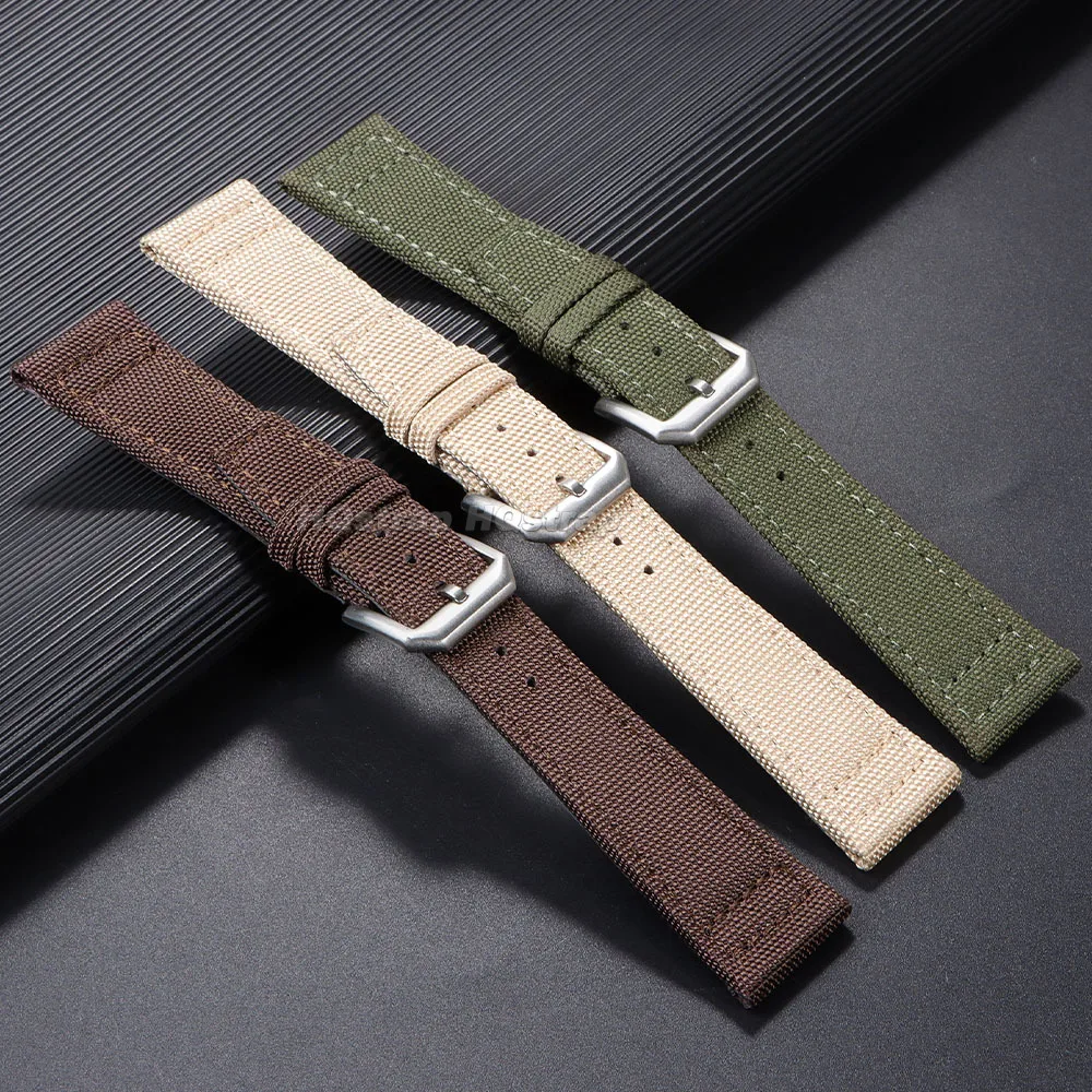 Nylon Canvas Watch Strap for I - огляд і ціна Canvas Strap Watch