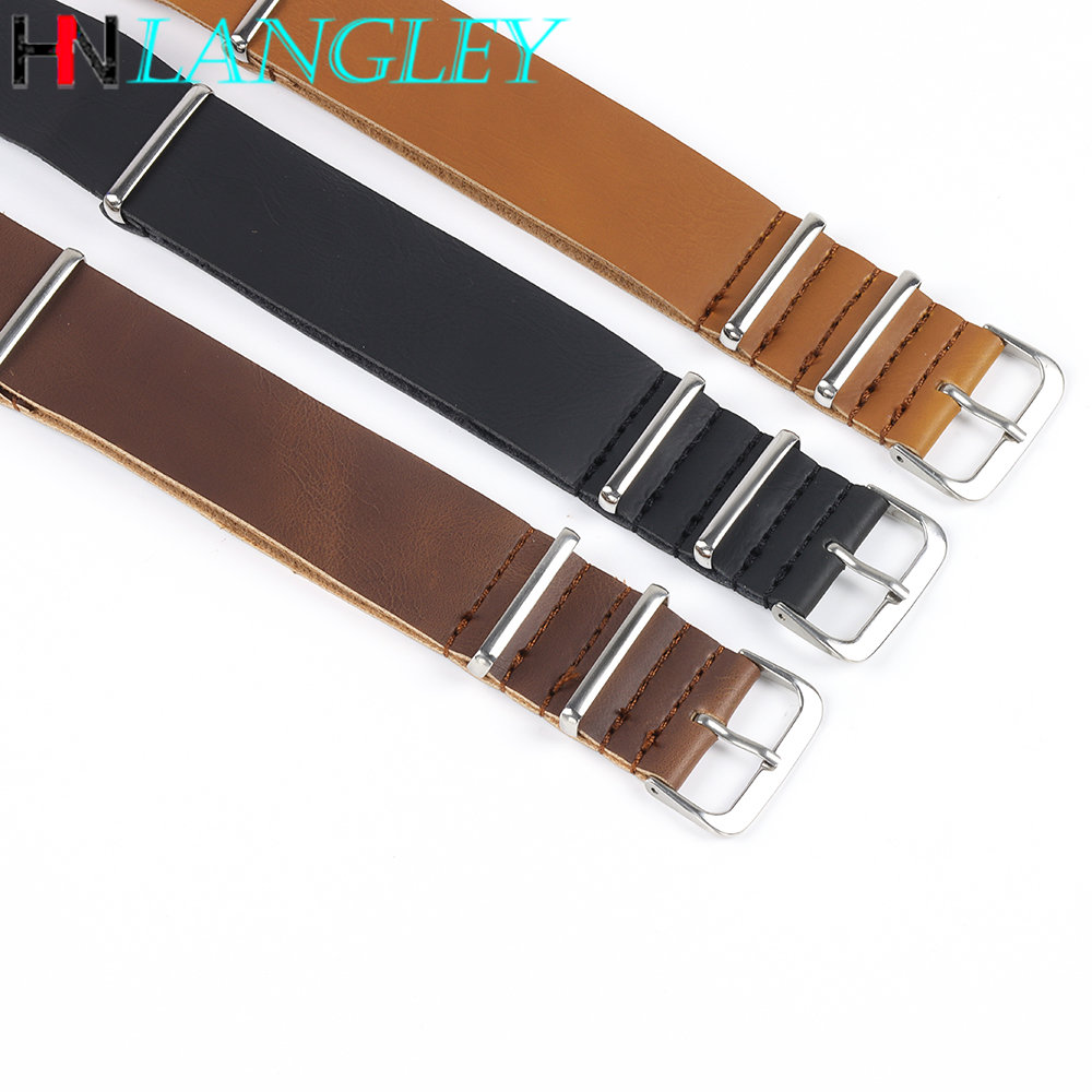 Ultra Thin Leather Watch Band  - огляд і ціна Nato Strap Nylon