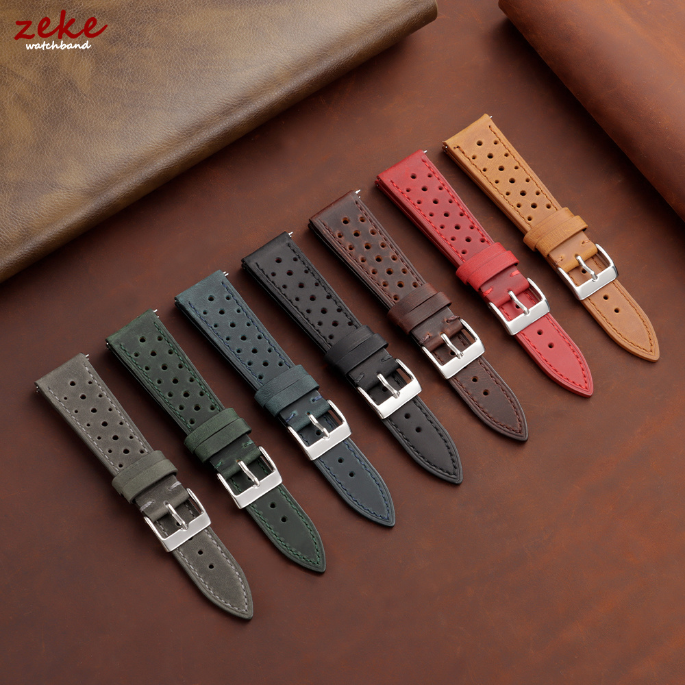 Vintage Racing Leather Watch S - огляд і ціна Leather Strap Quick Release