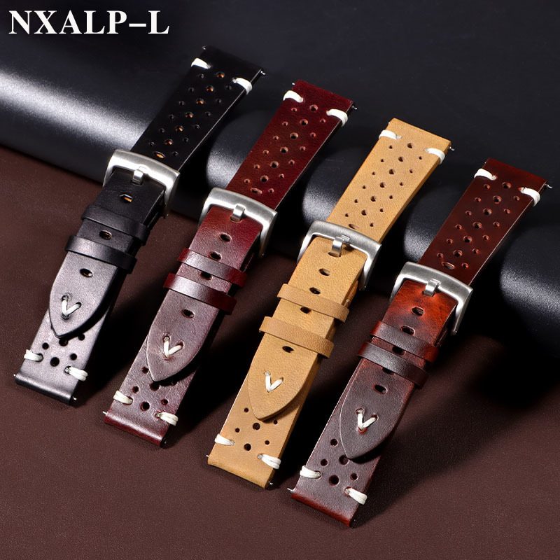 Retro Oil Wax Discoloration Le - огляд і ціна Nato Strap Nylon
