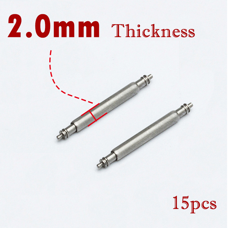 15pcs Watch Band Pin 2.0mm Dia - огляд і ціна Spring Bar Tool Set