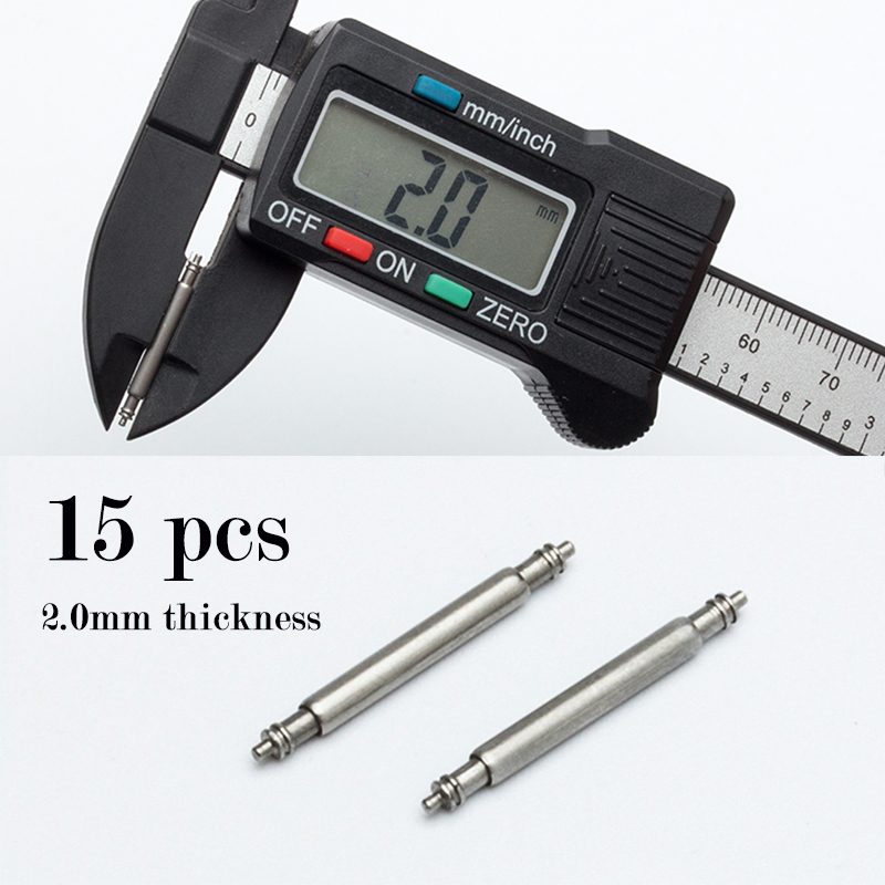 15pcs Watch Band Pin 2.0mm Dia - огляд і ціна Spring Bar Tool Set