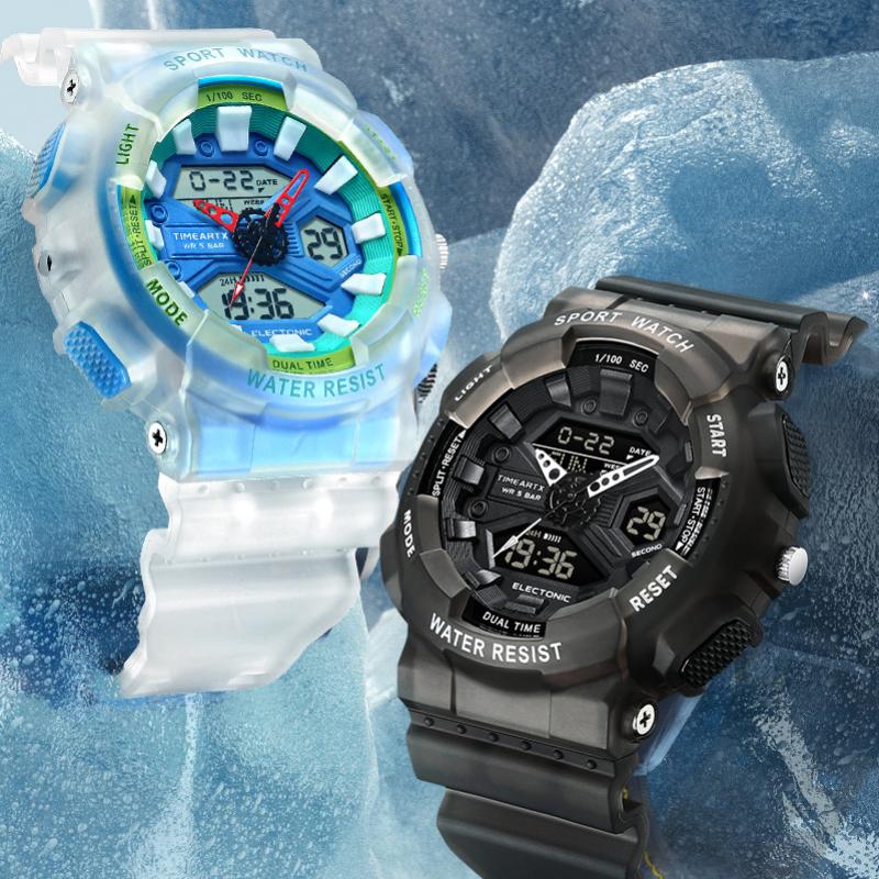 TIMEARTX Men's Watch Luxury Mu - огляд і ціна Rubber Strap Diver