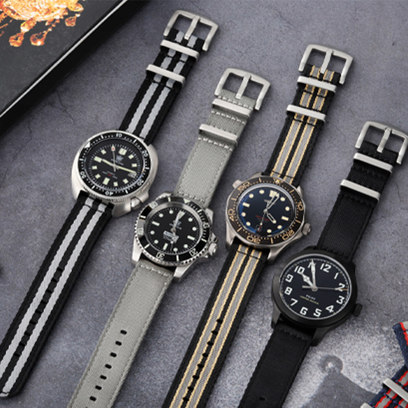 20mm 22mm Nylon Watch Strap Pr - огляд і ціна Canvas Strap Watch