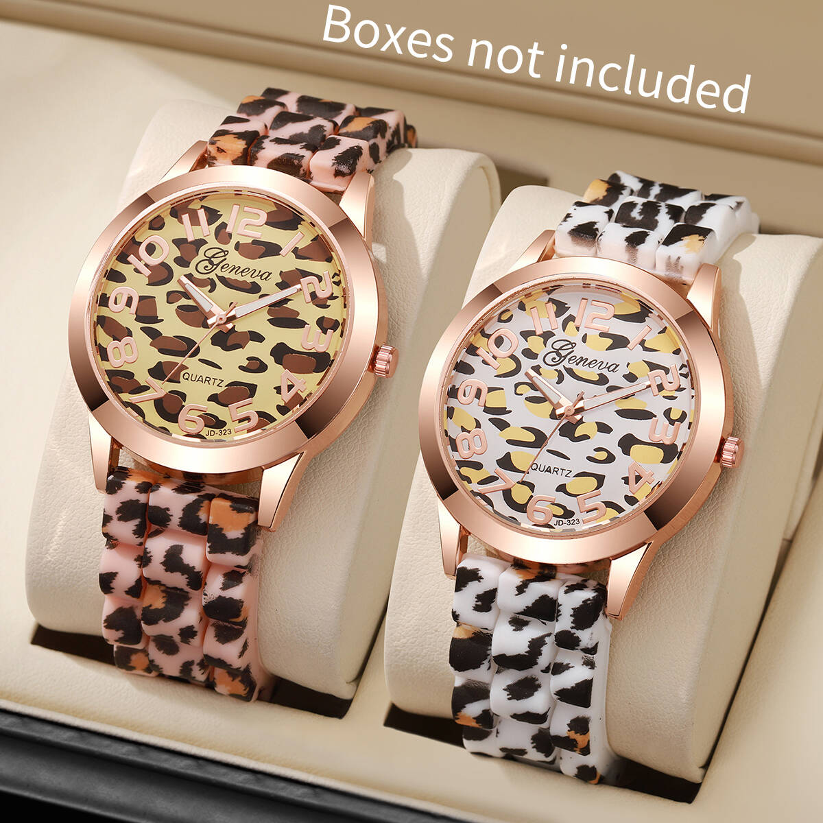 2PCS/Set Fashion Women Watches - огляд і ціна Silicone Band Women
