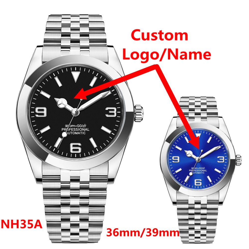 Custom Logo Luxury NH35 Watch  - огляд і ціна Stainless Bracelet Diver