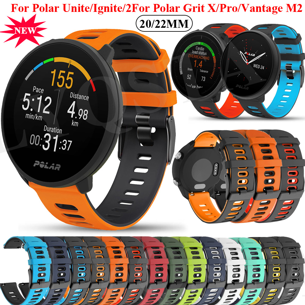 20 22mm Wrist Straps Band For  - огляд і ціна Silicone Watch Band 22Mm