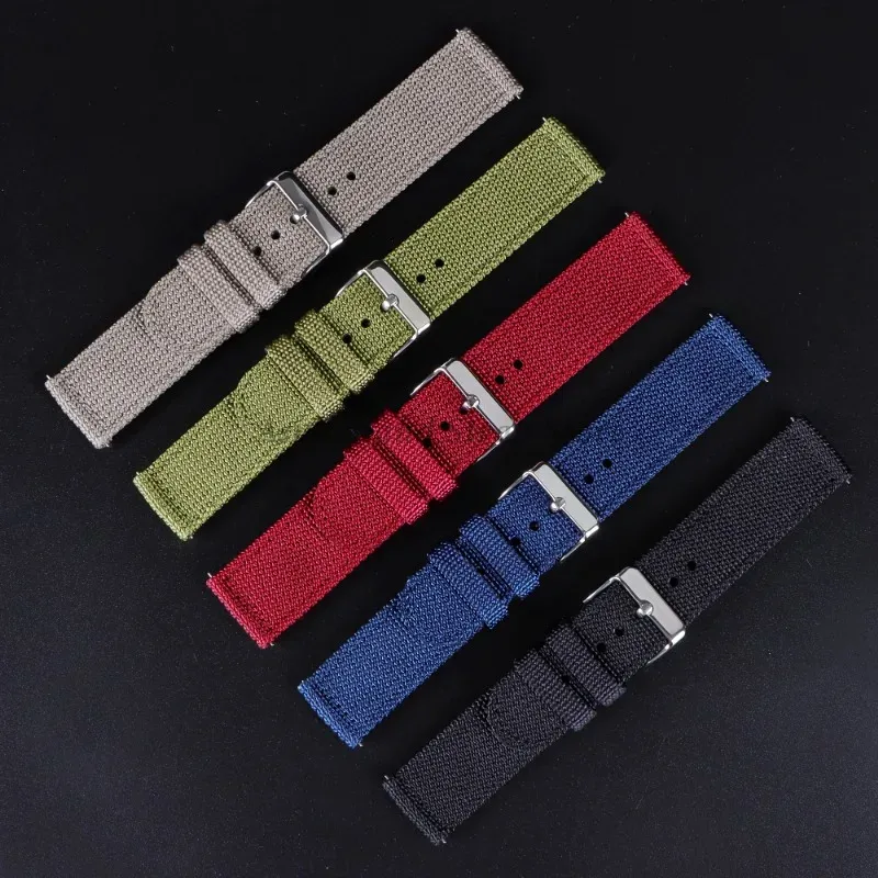 18 20 22 24mm Nylon Canvas Str - огляд і ціна Nato Strap Nylon
