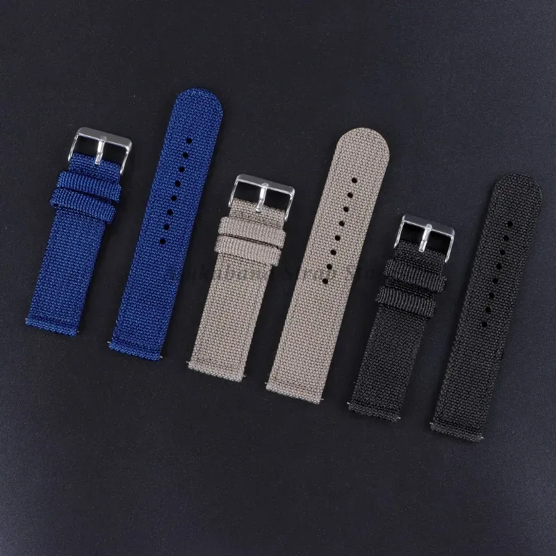 18 20 22 24mm Nylon Canvas Str - огляд і ціна Nato Strap Nylon