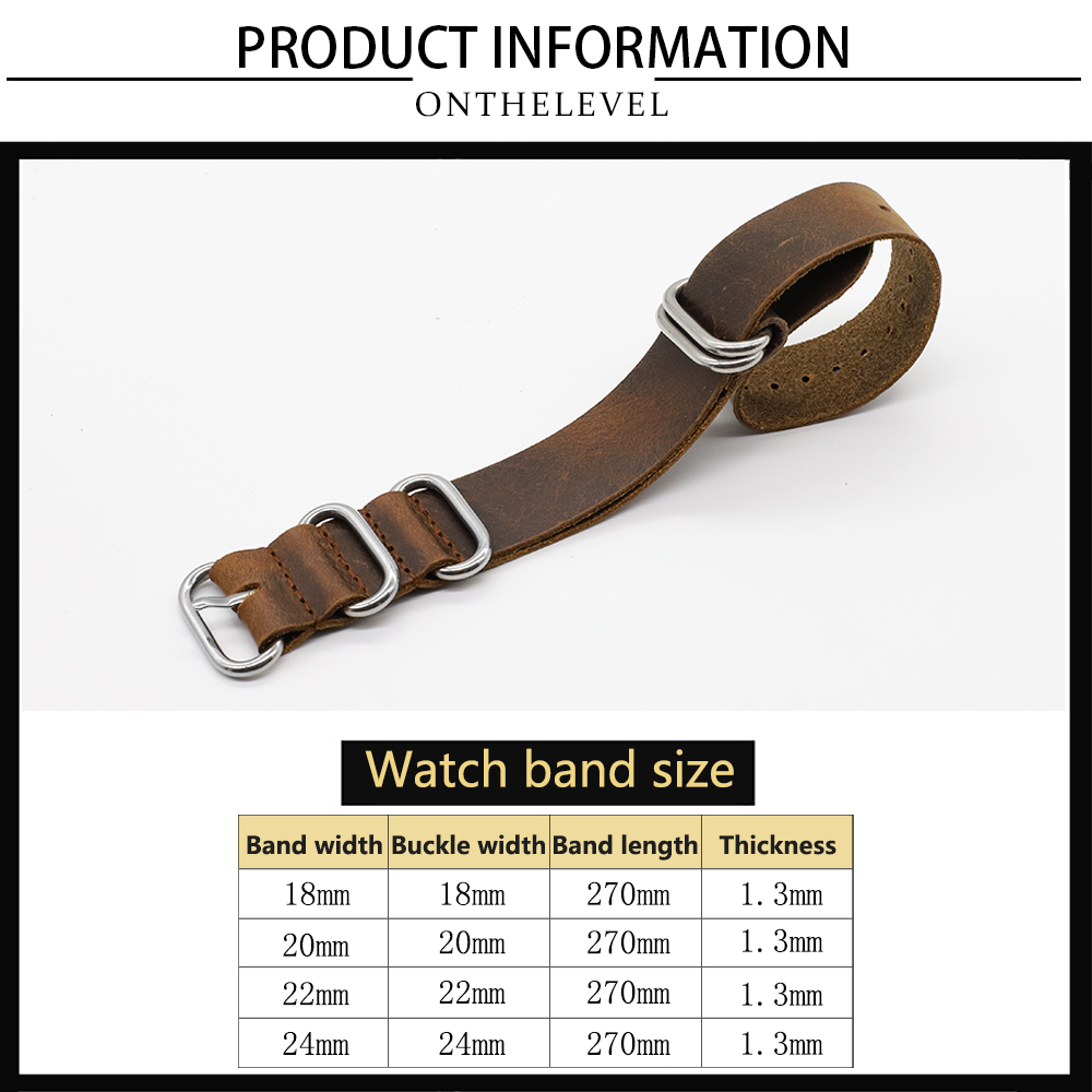 Genuine Leather Watch Band 18m - огляд і ціна Suede Strap Watch