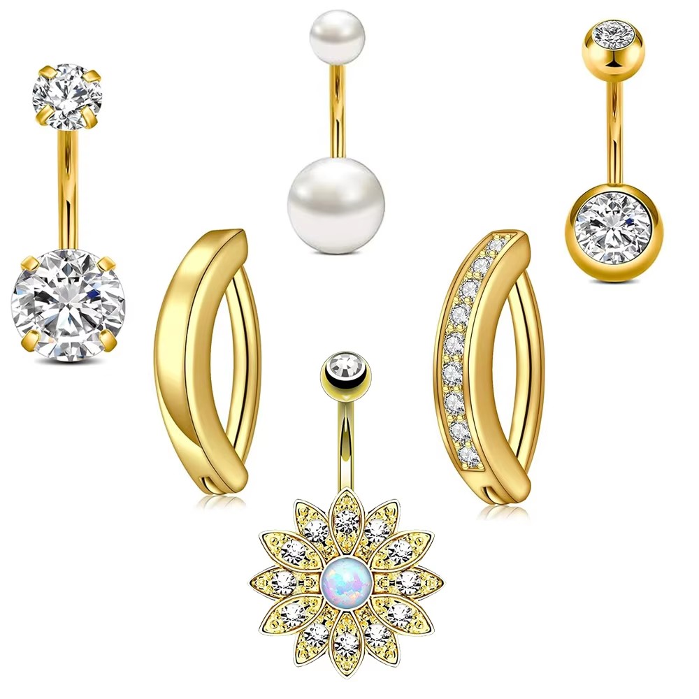 6pcs/lot Reversed Bar Fake Pea - огляд і ціна Curved Spring Bar