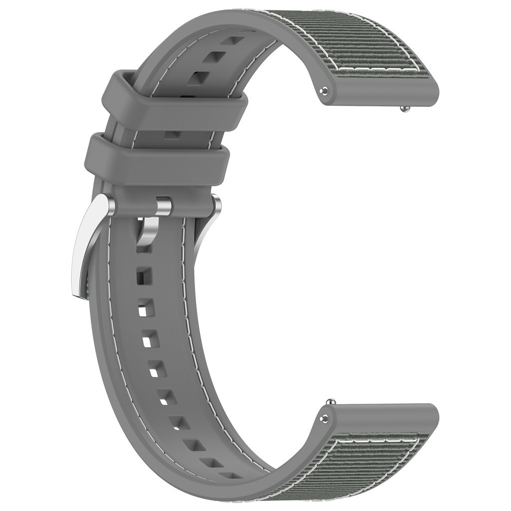 22mm Woven Nylon+Silicone Stra - огляд і ціна Silicone Watch Band 22Mm