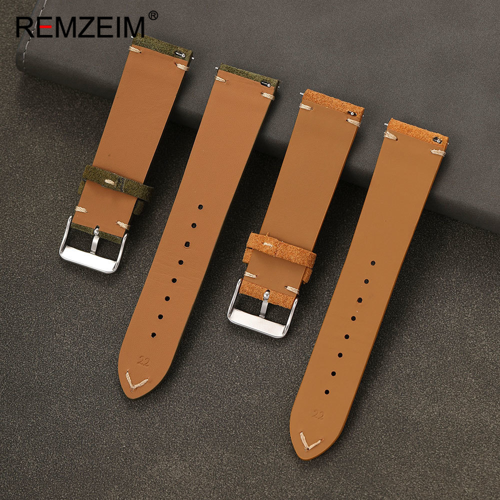 Unisex Suede Leather Watch Bel - огляд і ціна Suede Strap Watch