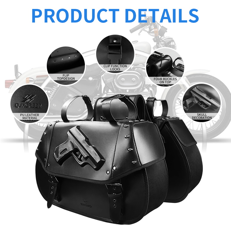 34L Universal Motorcycle PU Le - огляд і ціна Leather Strap Quick Release