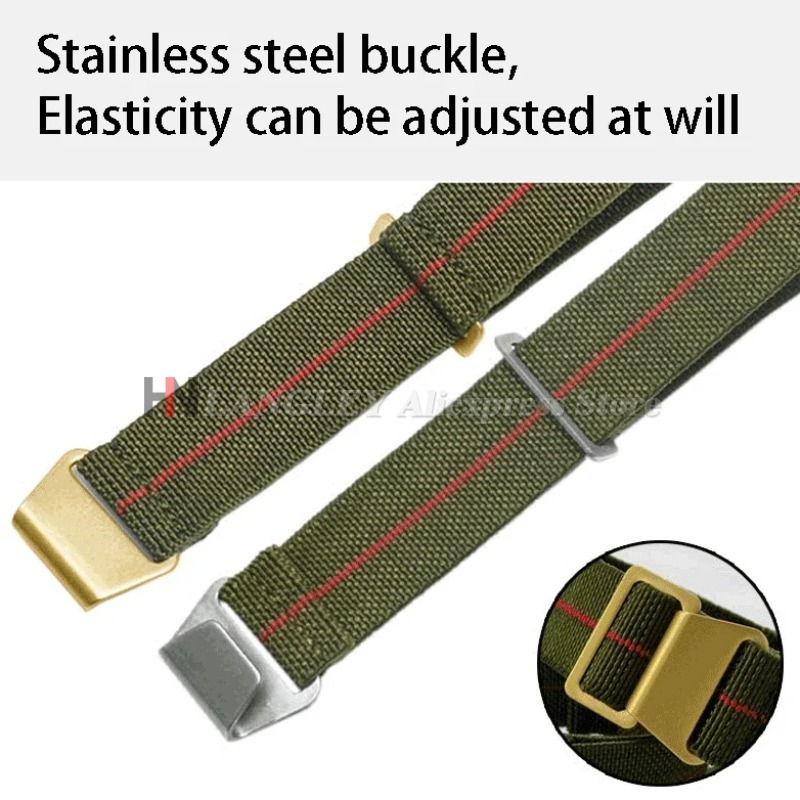 Elastic Nylon Watch Band for S - огляд і ціна Parachute Strap Elastic