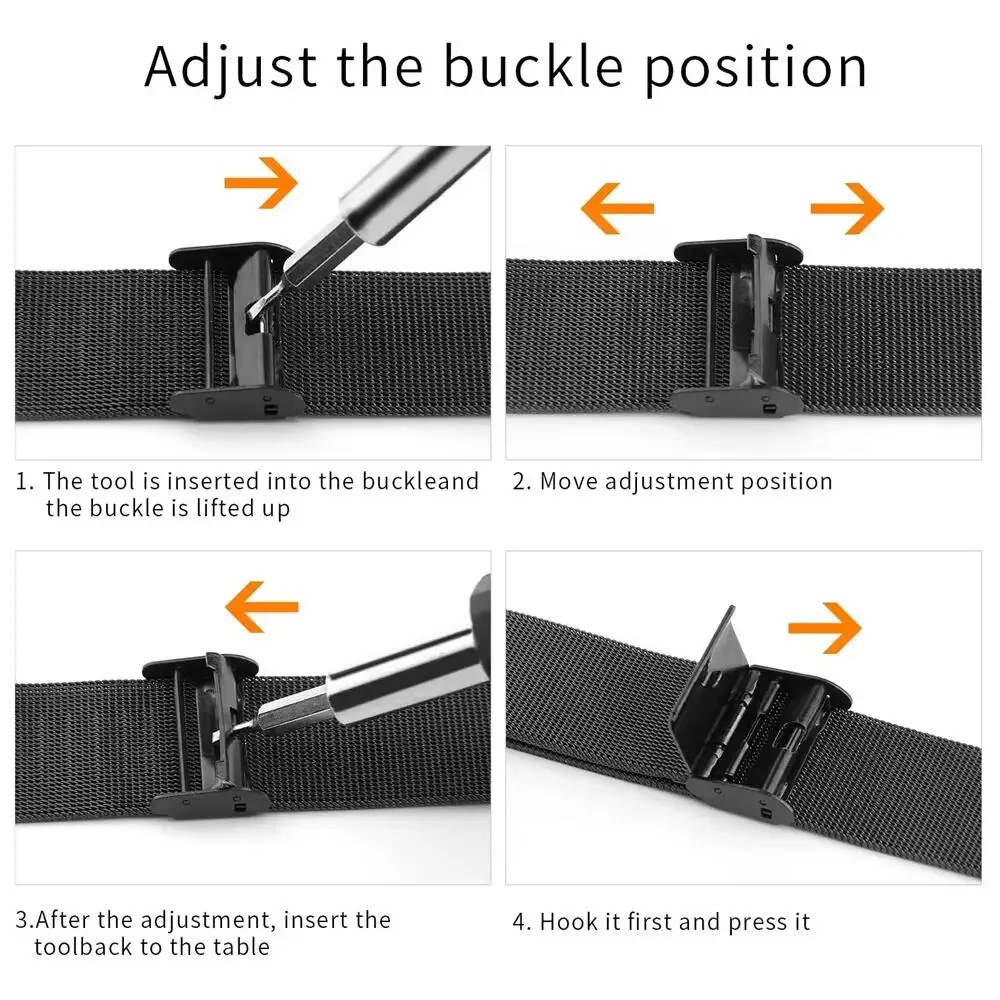 Metal Bands for CMF Watch Pro  - огляд і ціна Mesh Strap Metal