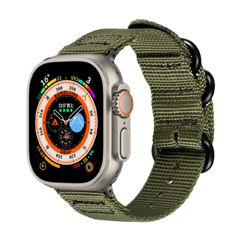 Nylon Canvas Strap For Apple W - огляд і ціна Canvas Strap Watch