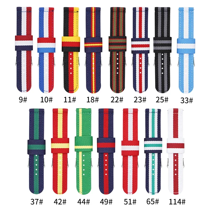 20mm 22mm Woven Nylon Strap fo - огляд і ціна Nato Strap Nylon
