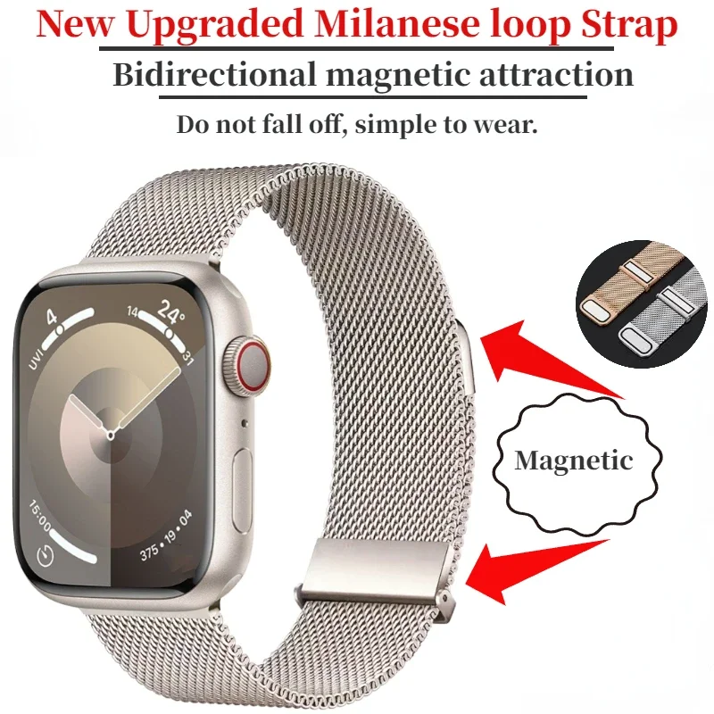 Upgrade Milanese Loop Strap Fo - огляд і ціна Milanese Loop Magnetic