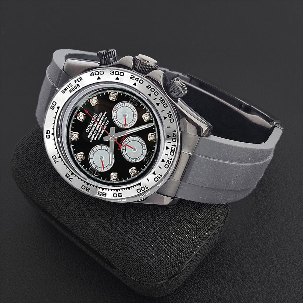 Luxury VK63 WATCH 39mm quartz  - огляд і ціна Stainless Bracelet Diver