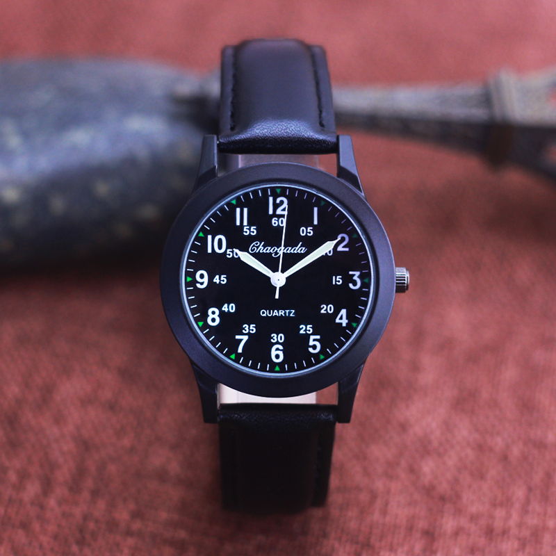 Chaoyada Fashion Men Boys Leat - огляд і ціна Leather Watch Band Men