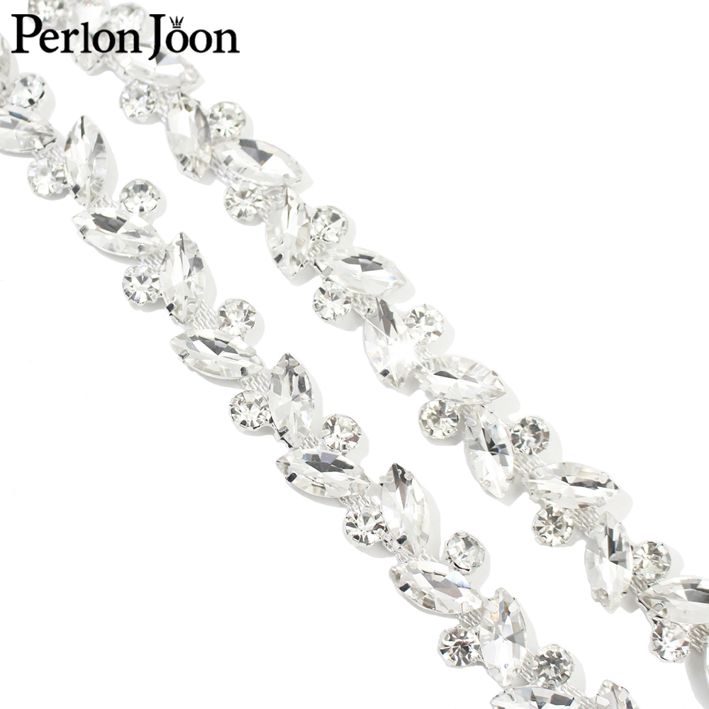 Leaf Round Crystal Rhinestone  - огляд і ціна Perlon Strap Woven