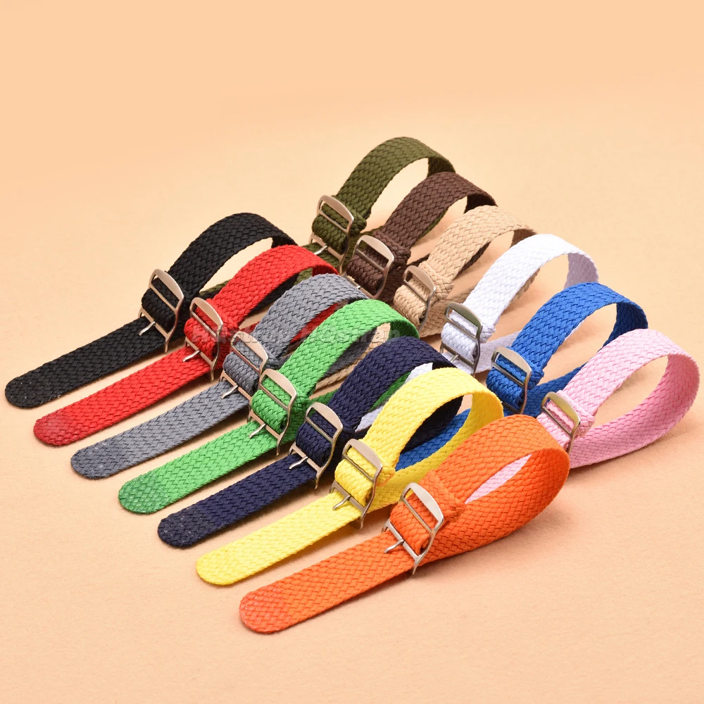 Woven Nylon Watch Strap 14mm 1 - огляд і ціна Perlon Strap Woven