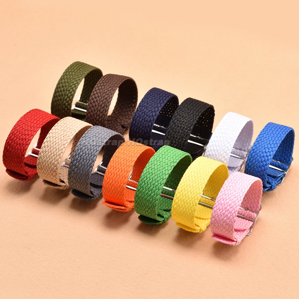 Woven Nylon Watch Strap 14mm 1 - огляд і ціна Perlon Strap Woven