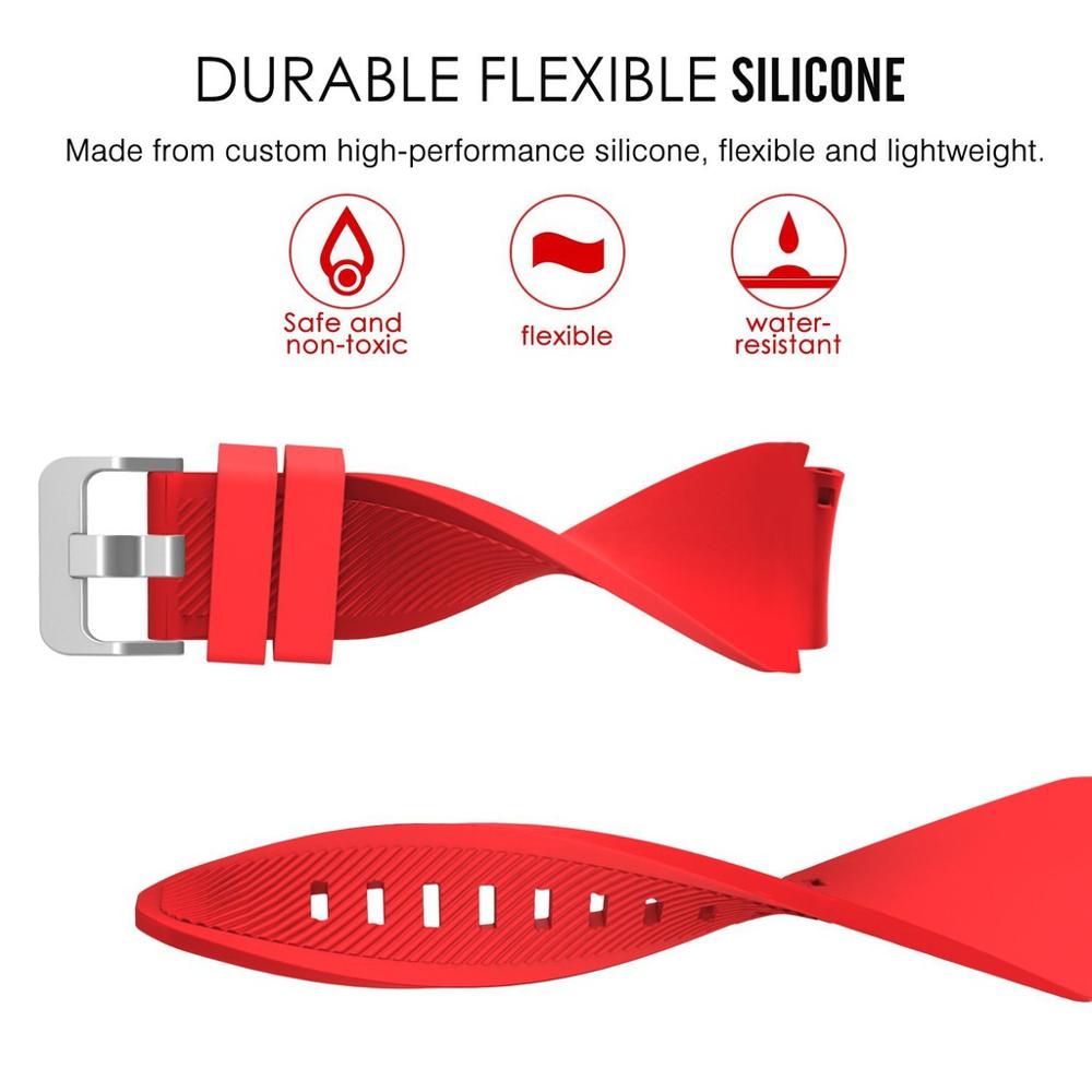 22mm Silicone Strap For Realme - огляд і ціна Silicone Watch Band 22Mm
