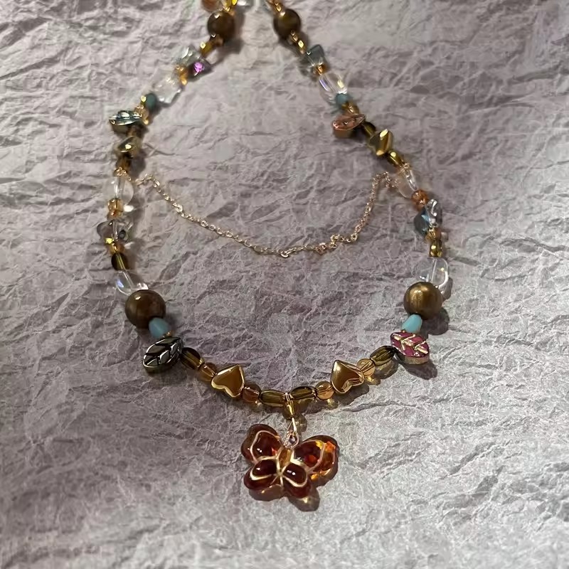 Boho Natural Tiger Eye Stone B - огляд і ціна Butterfly Clasp Deployant