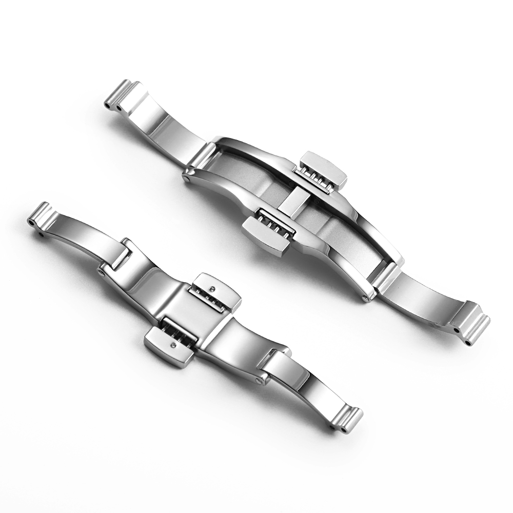 Silver Stainless Steel Butterf - огляд і ціна Butterfly Clasp Deployant