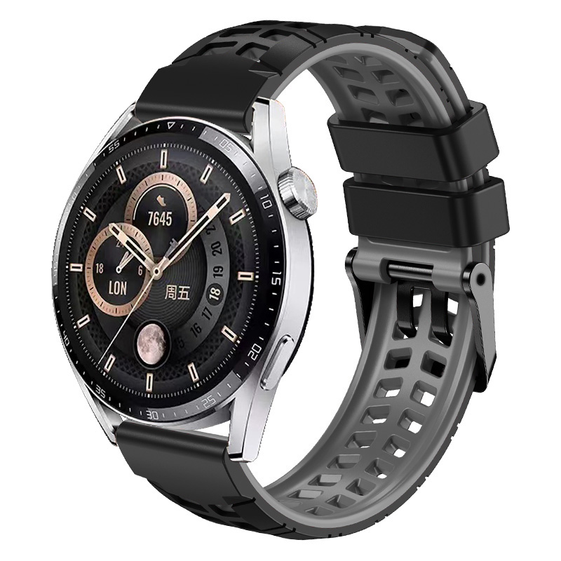 22mm Strap For HUAWEI WATCH 4  - огляд і ціна Silicone Watch Band 22Mm