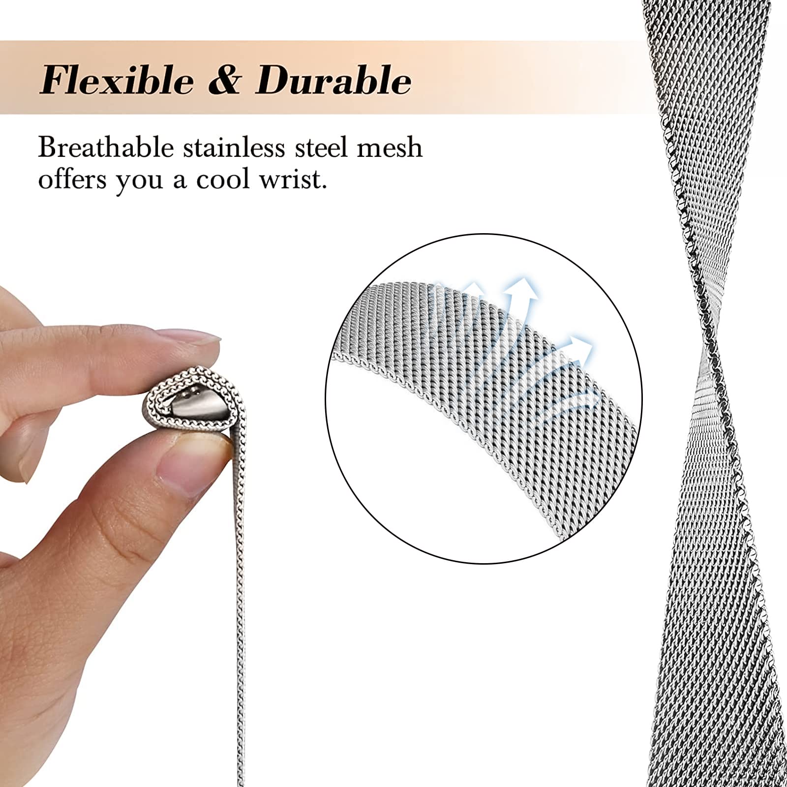 Milanese loop For fitbit charg - огляд і ціна Milanese Loop Magnetic
