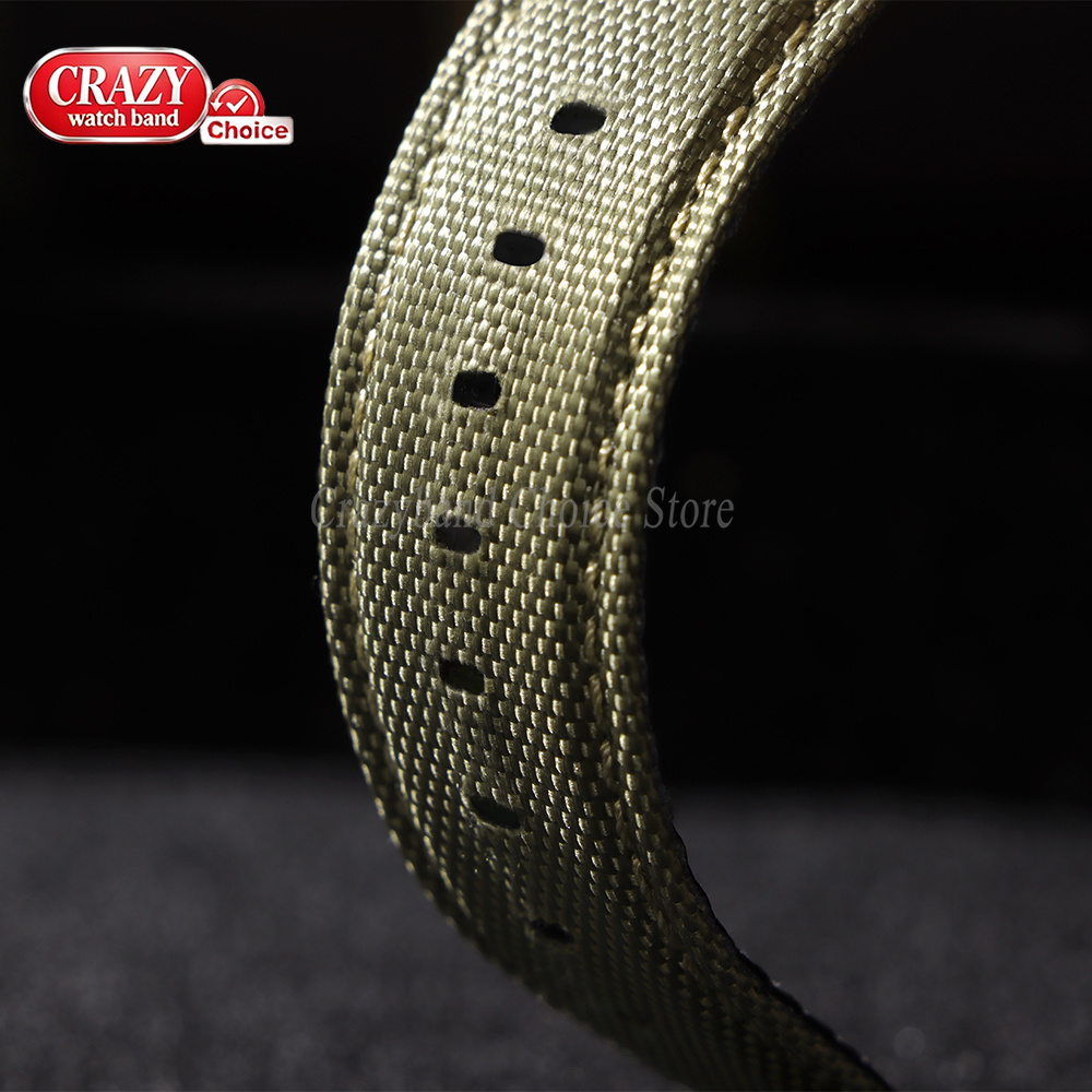 20mm 22mm Canvas Leather Weave - огляд і ціна Canvas Strap Watch