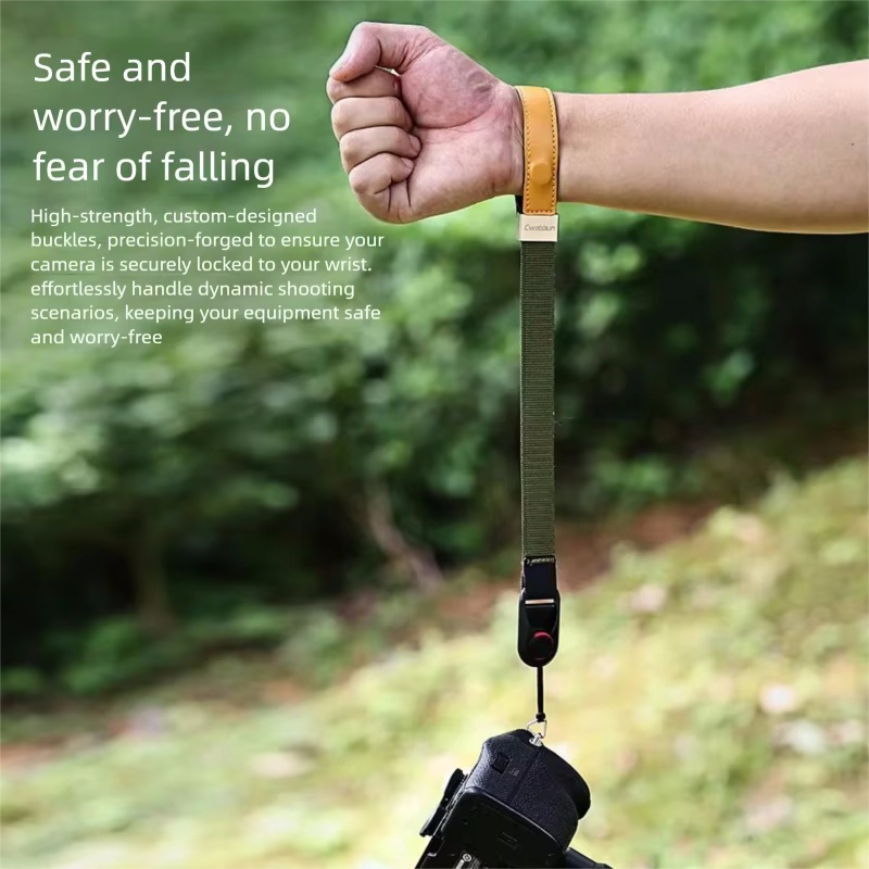 Quick Release Camera Wrist Str - огляд і ціна Leather Strap Quick Release