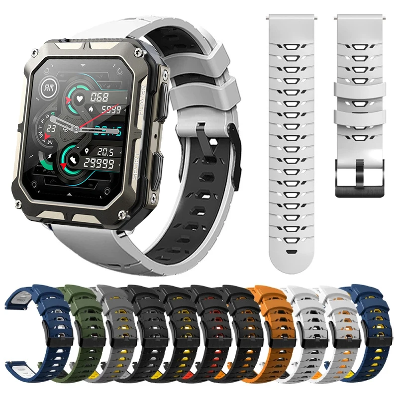 22mm Smart Watch Band Straps f - огляд і ціна Silicone Watch Band 22Mm