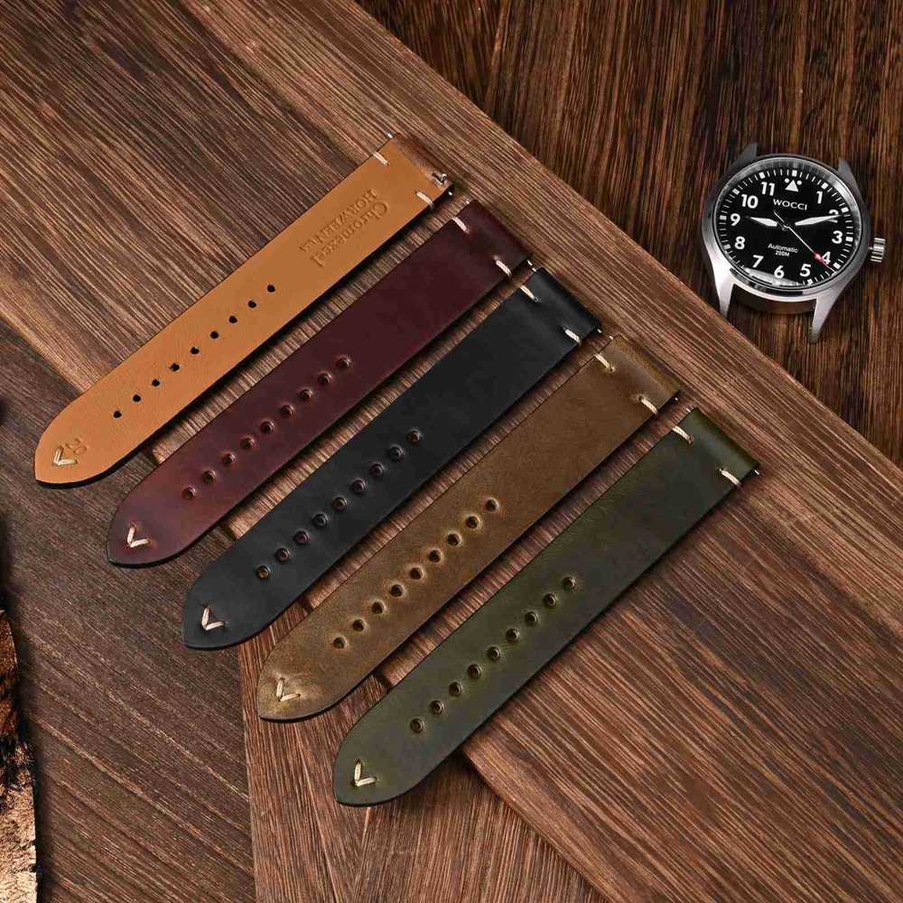 WOCCI Oil Wax Leather Watch St - огляд і ціна Leather Strap Quick Release